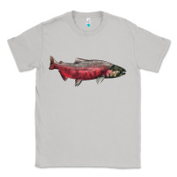 Moon Dust Chinook Salmon Fish Illustrations Classic Tee - LillyAllenDesigns