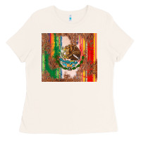 Bone mexican flag serape Ladies Tee - CTS Tumbler Store