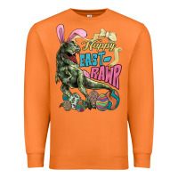 Carrot Happy Easter Day T-rex Premium Sweatshirt - NancyCooperArtShop