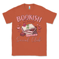 Copper bookish lover social club Classic Tee - MaliasSmallBusiness