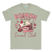 Matcha bookish lover social club Classic Tee - MaliasSmallBusiness