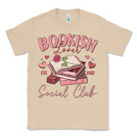 Mushroom bookish lover social club Classic Tee - MaliasSmallBusiness