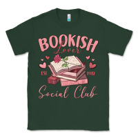Sports Green bookish lover social club Classic Tee - MaliasSmallBusiness