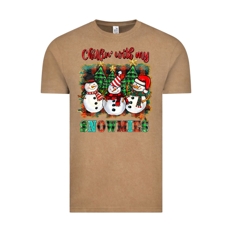 Chillin With My Snowies Vintage Tee by BarkalooDesign | Teevron