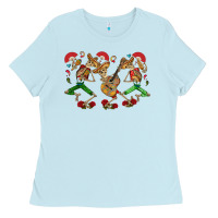 Baby Blue mexican skeletons Ladies Tee - CTS Tumbler Store