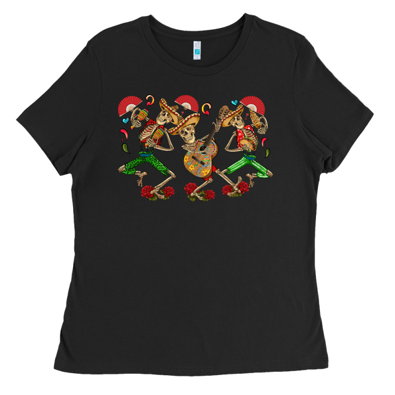 Mexican Skeletons Ladies Tee by CTS Tumbler Store | Teevron