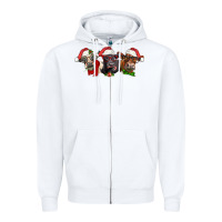 White christmas heifers Zipper Hoodie - LillyAllenDesigns