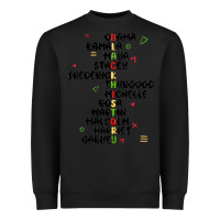 Black black history Heavyweight Sweatshirt - MaliasSmallBusiness