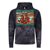 Cloud Black longhorn with gemstone Vintage Hoodie - Artiststas