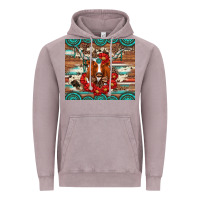 Vintage Zinc longhorn with gemstone Vintage Hoodie - Artiststas