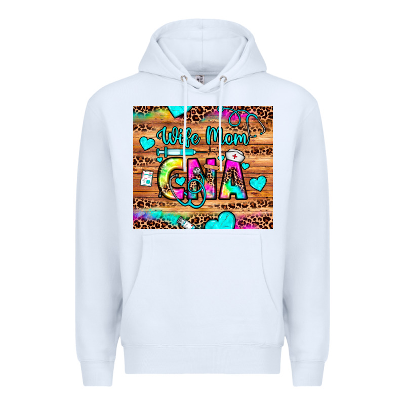 Wife Mom Cna Premium Hoodie by JahusDesignShop | Teevron