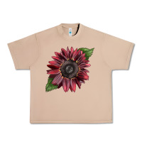 Burro chocolate sunflower Urban Heavy Tee - LillyAllenDesigns