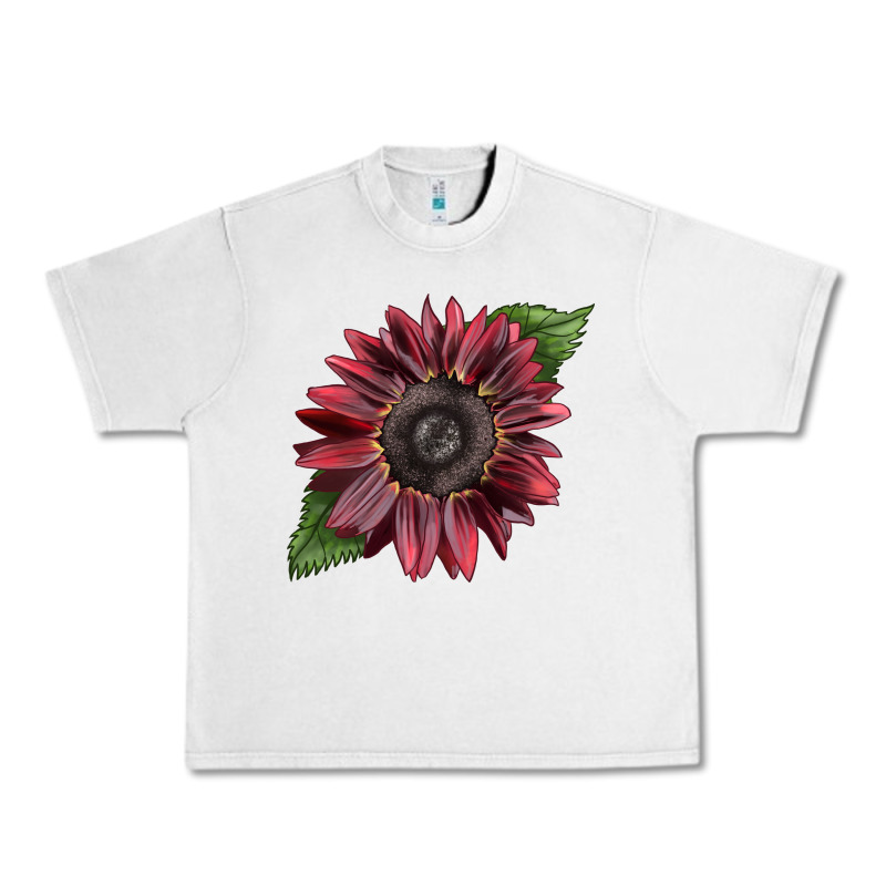 Chocolate Sunflower Urban Heavy Tee by LillyAllenDesigns | Teevron