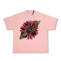 Salmon chocolate sunflower Urban Heavy Tee - LillyAllenDesigns