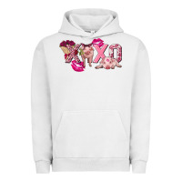 Pigment Lunar Rock Valentine's Day pig xoxo Urban Hoodie - FaDigitalArtStudio
