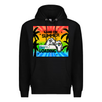 Black game on summer loading Premium Hoodie - TumblerDesignByShophia