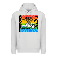 Dove Grey game on summer loading Premium Hoodie - TumblerDesignByShophia