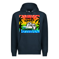 Navy game on summer loading Premium Hoodie - TumblerDesignByShophia