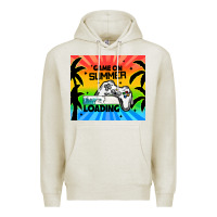 Oatmeal Heather game on summer loading Premium Hoodie - TumblerDesignByShophia