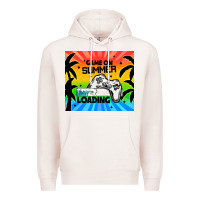 Pale Pink game on summer loading Premium Hoodie - TumblerDesignByShophia