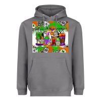 Storm Halloween Coffee Cups Heavyweight Hoodie - texasbilliewilder