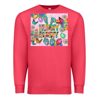 Cardinal Hunny Bunny and egg Easter Premium Sweatshirt - NancyCooperArtShop