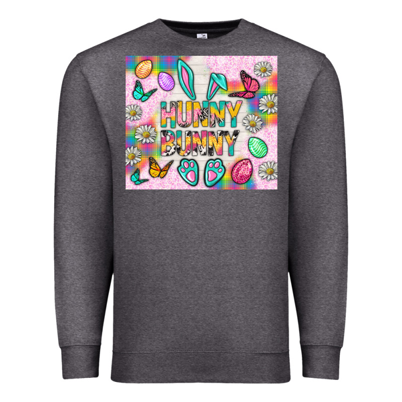 Hunny Bunny And Egg Easter Premium Sweatshirt by NancyCooperArtShop | Teevron