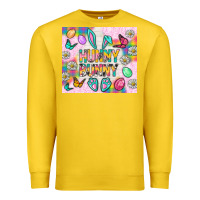 Lemon Hunny Bunny and egg Easter Premium Sweatshirt - NancyCooperArtShop
