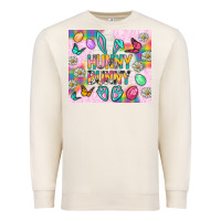 Sandshell Hunny Bunny and egg Easter Premium Sweatshirt - NancyCooperArtShop