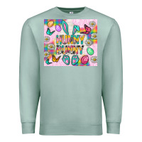 Seafoam Hunny Bunny and egg Easter Premium Sweatshirt - NancyCooperArtShop