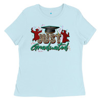 Baby Blue just graduated Ladies Tee - Zillion Design Studio
