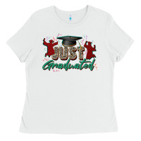 White just graduated Ladies Tee - Zillion Design Studio