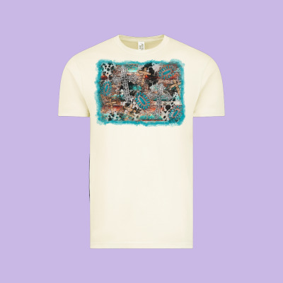 Cross Western Background Vintage Tee Designed By Adodesignshop
