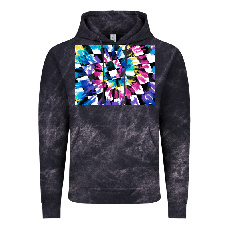 Tie Dye Colourful Race Flag Background 3200x2400 Vintage Hoodie by AdoDesignShop | Teevron