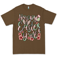 Cacao Easter Day Happy Easter y'all Premium Tee - OliviaCreatesArt