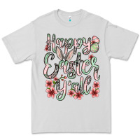 Dove Grey Easter Day Happy Easter y'all Premium Tee - OliviaCreatesArt