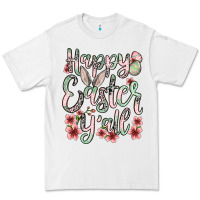 White Easter Day Happy Easter y'all Premium Tee - OliviaCreatesArt