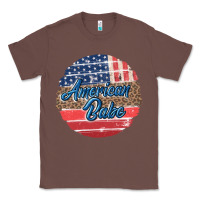 Chestnut leopard merica Classic Tee - MaliasSmallBusiness