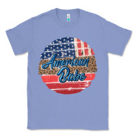 Colony Blue leopard merica Classic Tee - MaliasSmallBusiness