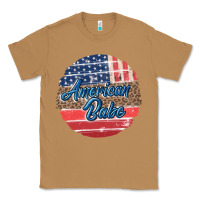 Toasted Coconut leopard merica Classic Tee - MaliasSmallBusiness