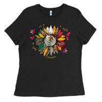 Black mexican sunflower Ladies Tee - CTS Tumbler Store