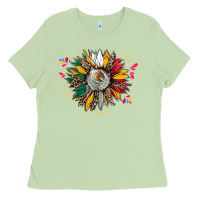 Matcha mexican sunflower Ladies Tee - CTS Tumbler Store