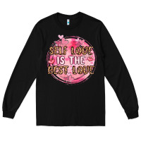 Black self love is the best love Long Sleeve Tee - MaliasSmallBusiness