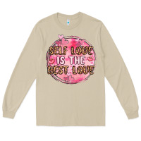 Mushroom self love is the best love Long Sleeve Tee - MaliasSmallBusiness