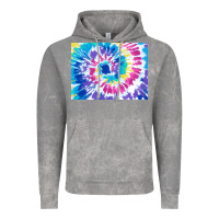 Cloud Rock tie dye background colourful leopard 2 3200x2400 Vintage Hoodie - AdoDesignShop