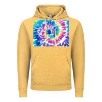 Vintage Mustard tie dye background colourful leopard 2 3200x2400 Vintage Hoodie - AdoDesignShop