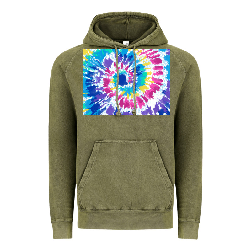 Tie Dye Background Colourful Leopard 2 3200x2400 Vintage Hoodie by AdoDesignShop | Teevron