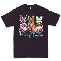 Plum Happy Easter western peeps Premium Tee - OliviaCreatesArt