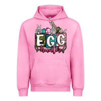 Fuchsia Pink Easter egg hunter Urban Hoodie - OliviaCreatesArt