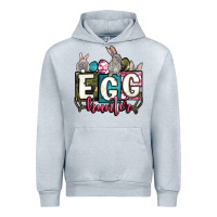 Heather Grey Easter egg hunter Urban Hoodie - OliviaCreatesArt